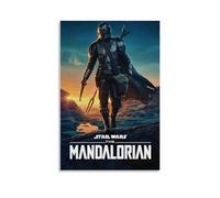 CDAXHOZ The Poster of Mandalorian Poster Wall Hotel Art Decoration Painting Living Room Decoration Bedroom Painting Bathroom Bar Counter Poster 16x24inch(40x60cm) Unframe-style