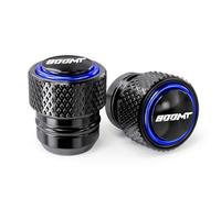 CDBFWD For CF 800MT 800 MT MT800 2023 2024 2025 Aluminum Motorcycle Accessorie M10 Swingarm Spools Slider Stand Tire Valve Cap-2pcs Blue