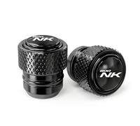 CDBFWD For CF 800NK 800 NK NK800 2023 2024 2025 Aluminum Motorcycle Accessorie M10 Swingarm Spools Slider Stand Tire Valve Cap-2pcs Black