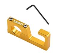 CDBFWD For Ducati Scrambler 400 800 1100 797 Urban Alloy Motorcycle Accessories CNC Cylinder Helmet Hook Holder Clamp-gold