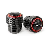 CDBFWD For Husqvarna Svartpilen 701 moto SM 701 Enduro TE 701 CNC Motorcycle M10 Swingarm Spools Slider Stand Tire Valve Cap-2pcs Red