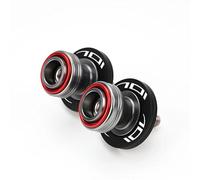CDBFWD For Husqvarna Svartpilen 701 moto SM 701 Enduro TE 701 CNC Motorcycle M10 Swingarm Spools Slider Stand Tire Valve Cap-Red-701