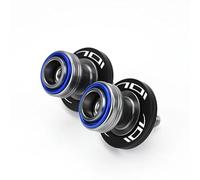 CDBFWD For Husqvarna Svartpilen 701 moto SM 701 Enduro TE 701 CNC Motorcycle M10 Swingarm Spools Slider Stand Tire Valve Cap-Blue-701