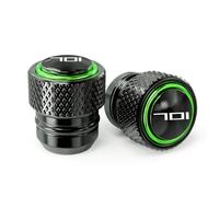 CDBFWD For Husqvarna Svartpilen 701 moto SM 701 Enduro TE 701 CNC Motorcycle M10 Swingarm Spools Slider Stand Tire Valve Cap-2pcs Green
