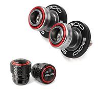 CDBFWD For Z900 Z 900 RS SE Z900RS Z900SE 2017-2023 2024 2025 M8 Motorcycle Swingarm Spools Slider Stand Screws Tire Valve Cap-2PCS-Red
