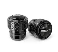 CDBFWD For Z900 Z900RS Z900SE Z 900 RS SE 2017-2023 2024 M8 Motorcycle Swingarm Spools Slider Stand Screws Tire Valve Cap-2PCS-Black