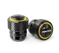CDBFWD For Zontes ZT310X 310T 310V ZT310R 310R G1 125 ZT125 ZT125U Motorcycle Accessorie M8 Swingarm Spools Slider Stand Tire Valve Cap-2pcs Gold