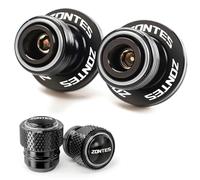 CDBFWD For Zontes ZT310X 310T 310V ZT310R 310R G1 125 ZT125 ZT125U Motorcycle Accessorie M8 Swingarm Spools Slider Stand Tire Valve Cap-Grey-Combo