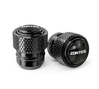 CDBFWD For Zontes ZT310X 310T 310V ZT310R 310R G1 125 ZT125 ZT125U Motorcycle Accessorie M8 Swingarm Spools Slider Stand Tire Valve Cap-2pcs Black