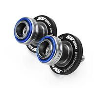 CDBFWD M8 For Suzuki SV650 SV650S SV650X SV 650 S X 1999-2023 2024 CNC Motorcycle Swingarm Spools Slider Stand Screws Tire Valve Caps-2pcs-Blue