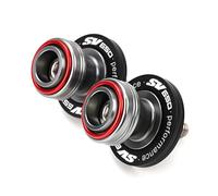 CDBFWD M8 For Suzuki SV650 SV650S SV650X SV 650 S X 1999-2023 2024 CNC Motorcycle Swingarm Spools Slider Stand Screws Tire Valve Caps-2pcs-Red