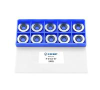 CDBP 16mm(5/8'') Round Carbide Inserts Cutters Fits for DIY Lathe Wood Turning Finisher Hollower Tool, Replaces EWT Ci0, 10pcs