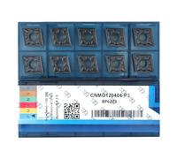 CDBP Cnmg 431 Cnmg120404 Carbide Indexable Inserts - Carbide Turning Tools for Lathe, 10 Pcs