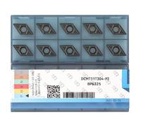 CDBP DCMT32.51 Dcmt11t304 Carbide indexable Inserts for lathe turning tools, DCMT insert for Steel, 10 Pcs