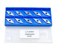 CDBP Diamond Carbide Insert replacement cutter for woodturning, 10 X 28- Dia4.3mm with Sharp Point Indexable carbide cutter fits For DIY Wood Lathe Turning Machine Tools, 10pcs