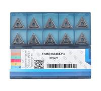 CDBP TNMG 331 TNMG160404-MD of CNC Carbide Inserts for Steel Turning Cutting Tools, fit for Semi-Finishing Metal Cutting, 10 pcs