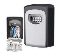 CDC DlGl Lock Key Safe, Wall Mounted Key Box -Combination Lock Box -Best Outdoor Waterproof and Security-Key Cabinet Safe -Great For Elderly Parents Spare House Keys