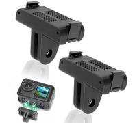 CDDCWZ 2pcs Magnetic Camera Mount, Plastic Action Camera Magnetic Adapter Quick Release Adapter with Strong Magnet Expansion Camera Accessories for DJI OSMO Action 5 Pro/4/3