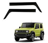 CDDHQFD 1 Set Car Wind Deflectors for Suzuki Jimmy MK4-JB64W-JB74W 2019-2023 2024, Side Window Ventilated Smoke Against Rain Guard Cover Car Accessories