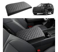 CDEFG Compatible with 2024 2025 Hyundai Santa Fe Center Console Cover Compatible with 2025 Hyundai Santa Fe MX5 Accessories Armrest Cover 2025 Santa Fe Middle Console Pad(Require Armrest Lid Removal)