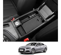 CDEFG Compatible with Audi A4 B9 / A5 F5 2017-2023 2024, UK Centre Console Armrest Storage Box Armrest Organiser Glove Box Storage Car Tray A4 B9 8W Avant Hybrid Accessories