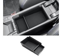 CDEFG Compatible with BMW 1 Series F70 / 2 Series F74 2025 2026 Centre Console Glove Box Armrest Storage Box Car Centre Console Organiser Tray 1 Series 1 2025 Accessories (Black)