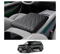 CDEFG Compatible with EV9 / EV9 GT-Line Centre Armrest Armrest Lid Cover Scratch Protection Centre Console Faux Leather Armrest Box Cover Car EV9 GT-Line 2024 Accessories