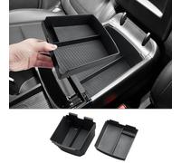 CDEFG Compatible with Hyundai Tucson NX4 2025 2026 Facelift Centre Console Armrest Storage Box Double Layer Car Centre Console Organiser Tray Tucson 2025 N Line Accessories