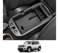 CDEFG Compatible with Jeep Renegade 2015-2022 2023 2024 Car Centre Console Armrest Collection Tray Car Multifunctional Storage Box Organiser Interior Accessories