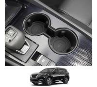 CDEFG Compatible with Nissan X-Trail T33 e-Power/Hybrid 2024 2022 2023 Centre Console Drink Holder Car Cup Holder Water Cup Holder Bottle Holder X-Trail T33 2024 TPE Accessories