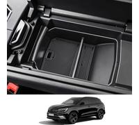 CDEFG Compatible with Renault Austral/Espace 6/Rafale 2024 2023 Centre Console Glove Box Armrest Storage Box Car Centre Console Organiser Tray Austral E-Tech Hybrid 2024 Accessories (Black)