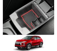 CDEFG Compatible with Renault Symbioz 2025 2026 UK Centre Console Glove Box Armrest Storage Box Car Centre Console Organiser Tray Symbioz E-Tech Hybrid Accessories (Red)