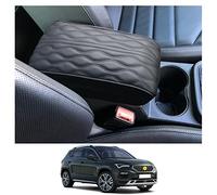 CDEFG Compatible with Seat Ateca Cupra Ateca for 2016-2023 2024 2025 Centre Armrest Armrest Cover Scratch Protection Centre Console Protection Faux Leather Armrest Box Centre Console Cover Car