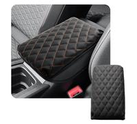 CDEFG Compatible with Seat Leon MK4 / Cupra Formentor 2020-2024 2025, Central Armrest Armrest Lid Cover, Centre Console, Faux Leather Armrest Cover, Car Accessories (Thickened Sponge)