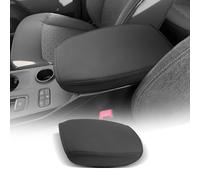 CDEFG for Ford Ranger 2024-2025 Center Console Cover Armrest Box Cover for Ranger (XL, XLT, Lariat, Raptor) 2024 2025 Accessories Console Arm Rest Protector Thin Black Leather