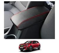 CDEFG Peugeot 208 2008 e-208 e-2008 2020-2025 Armrest Cover Scratch Centre Protection Centre Console Faux Leather Armrest Cover Centre Console Cover Car 208 2008 2025 Accessories