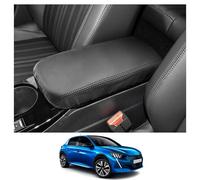 CDEFG Peugeot 208 2008 e-208 e-2008 2020-2025 Armrest Cover Scratch Centre Protection Centre Console Faux Leather Armrest Cover Centre Console Cover Car 208 2008 2025 Accessories
