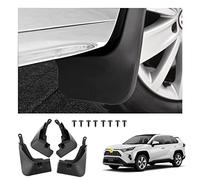CDEFG Upgraded Mud Flaps Splash Guards for RAV4 2019 2020 2021 2022 2023 Mudflap Fender Flares Fit for Front and Back, Set of 4 (Black)