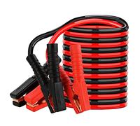 Cdemiy Jump Leads for Car, 3m Heavy Duty Jump Leads, 600A Car Battery Booster, Jumper Cables Car Battery Cable with Crocodile clip, for Petrol Diesel Carengines Car Compressor