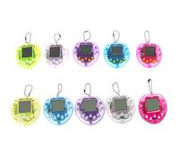 cdhgsh Cute Heart Shape LCD Virtual Digital Pet Electronic Game Machine With Keychain Electronic Pet Game Machine