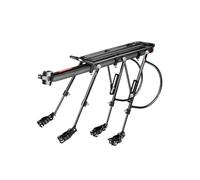 CDHPOWER Cargo Racks, Capacity Solid Bearings Universal Adjustable Bicycle Luggage Cargo Rack,Cycling Equipment Stand Footstock (Double Bracing)