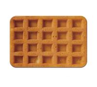 CDHZYQ Biscuit Bathroom Rugs Funny Diatomaceous Earth Bath Mat Food Bath Mats for Bathroom Shower Rug Entrance Indoor Outdoor Rug (20 * 32inch, Waffle)