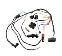 CDI Box Igniter Quad Wire Harness CDI Kit for 50cc 70cc 90cc 110cc 125cc Electric Start Magneto Flywheel Stator ATV