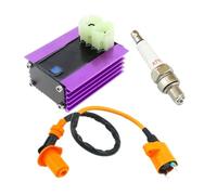 CDI Ignition 6 Pins Adjustable CDI Ignition Coil 50cc - 90cc 110cc 125cc 150cc Motorcycle ATV Quad Scooter Moped Motorcycle CDI