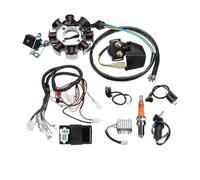 CDI Unit Box Replacement 1 Set Motorcycles Wiring Harness CDI Ignition Coil Spark Switch Solenoid Relay For 150cc 200cc 250cc ATV Dirt Bike Stator