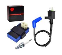 CDI UNIT kit CDI BOX Ignition Coil Voltage Regulator Rectifier Relay Kit For FourTrax 300 TRX300 TRX300FW 1993 30410-HC4-770