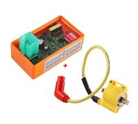 CDI UNIT kit For 50cc 70cc 90cc 110cc 125cc Scooter ATV Dirt Bike Motorcycle 4 Pin DC CDI Curve Adjust Speed Limit DIP Switch Ignition Coil