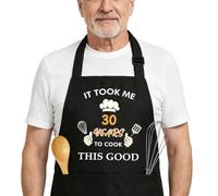 CDIXlmuz Birthday Gifts For Women Kitchen Aprons 30th 40th 50th 60th 70th Birthday Gifts For Mum Dad Granny Sisters Auntie Friend Wife Husband Christmas