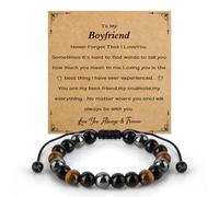 CDIXlmuz Boyfriend Bracelet,Gifts for Boyfriends,Boyfriend Gifts,Presents for Boyfriends,Boyfriend Birthday Gift,Sentimental Gift for Boyfriend,Boyfriend Christmas Giftss,Boyfriend Valentines Giftss