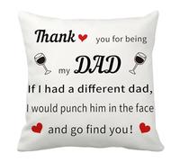 CDIXlmuz Dad Gifts, for Dad,Gifts for Dad,Dad Birthday Gifts,Cushion Covers,Dad to Be Gifts,Gifts For Dad Who Wants Nothing,Best Dad Gifts,Dad Gifts from Son,Present for Dad